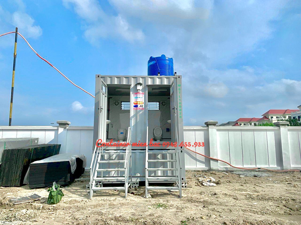 container toilet thanh lý 
