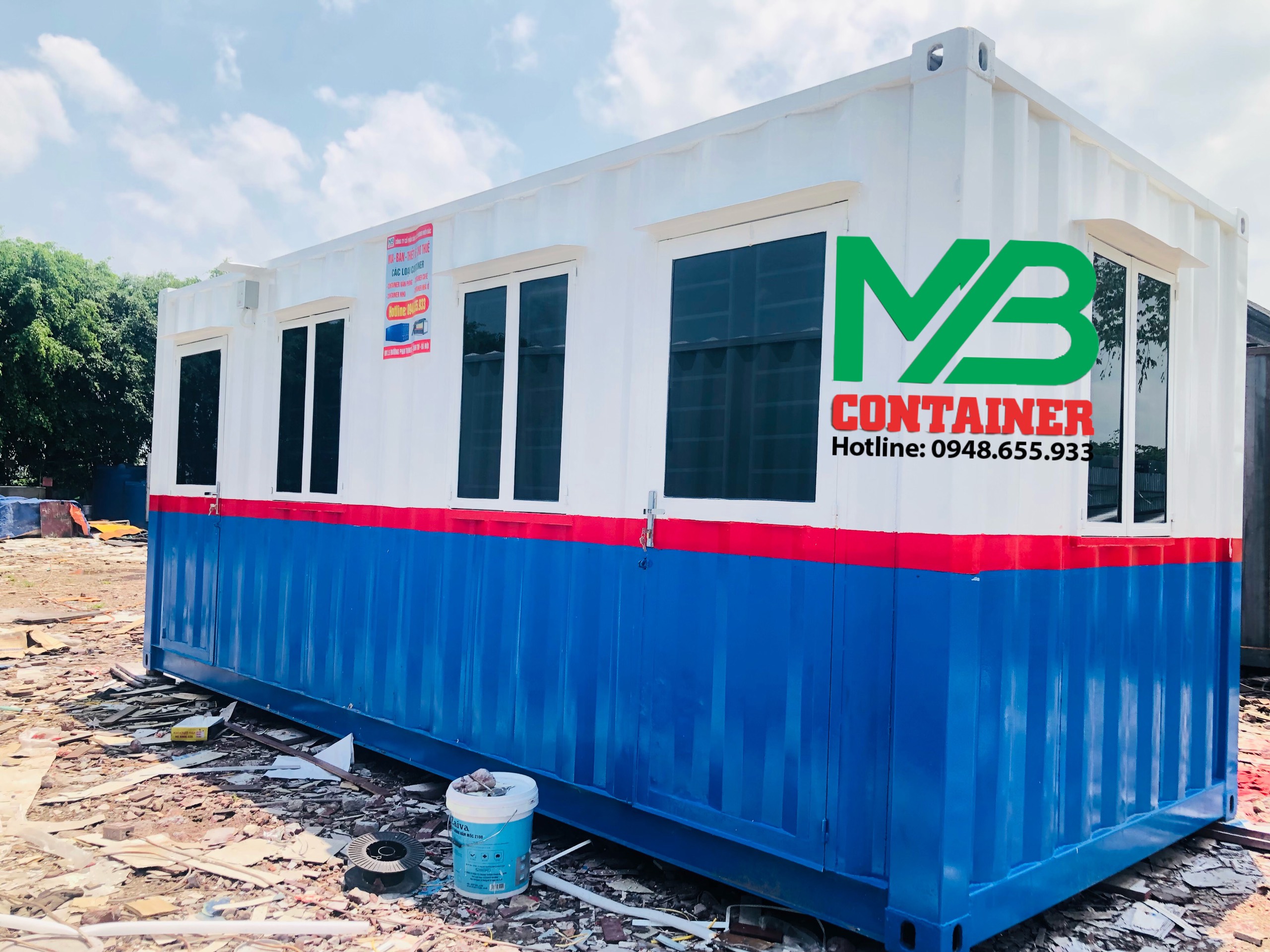 container 20feet có vệ sinh 